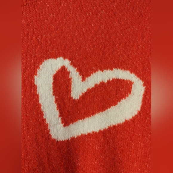 LOFT Red Sweater Size S - Picture 3 of 7